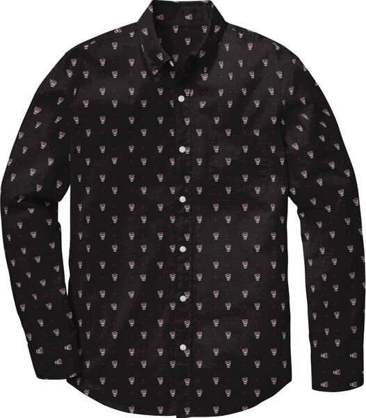 Black Custom Flannel Shirt - All Ov